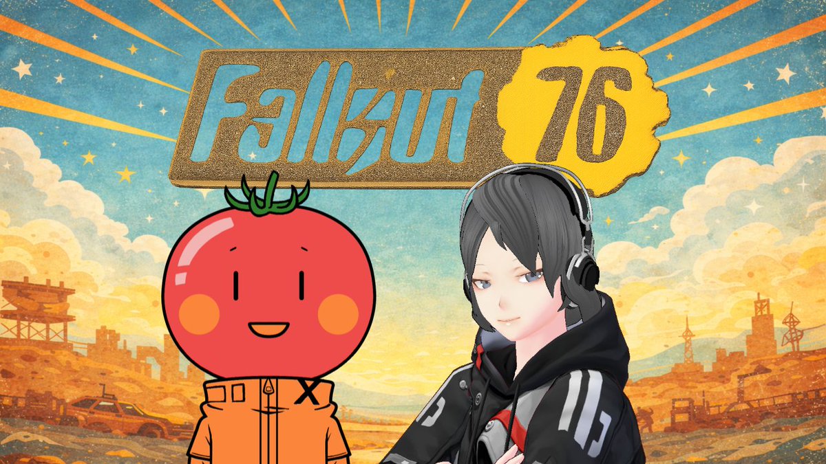 「Fallout 76」今週もズンパスを進めるぞ【ポモディーラ/弥勒院カゲリ】 youtube.com/live/fZ6vjSaL5… <a href="/YouTube/">YouTube</a>より 
配信開始しました！#ポモ放送
▶メンバー
<a href="/PMDR0317/">ポモディーラ / Pomodira☀️🍅闇音響スタジオ</a> 
<a href="/mirokuin_kageri/">弥勒院カゲリ🍜⚰️</a>
