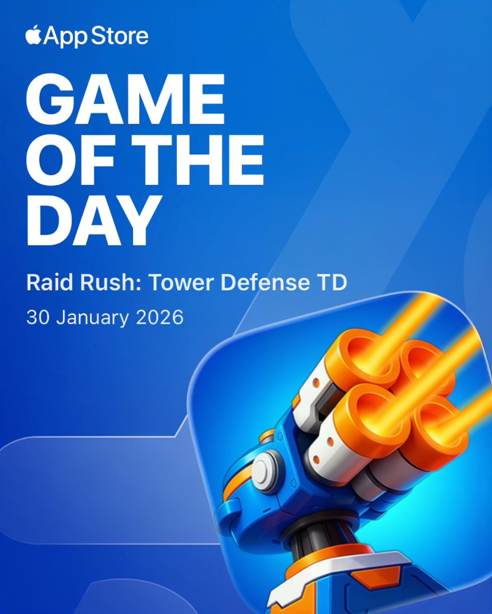 EN: We closed January as "Game of the Day" in 85+ countries, making a strong start to 2026. ✨

Raid Rush being featured as "Game of the Day" on the App Store was the natural result of our team's collective effort. We thank all our team members.

We view this success not as a