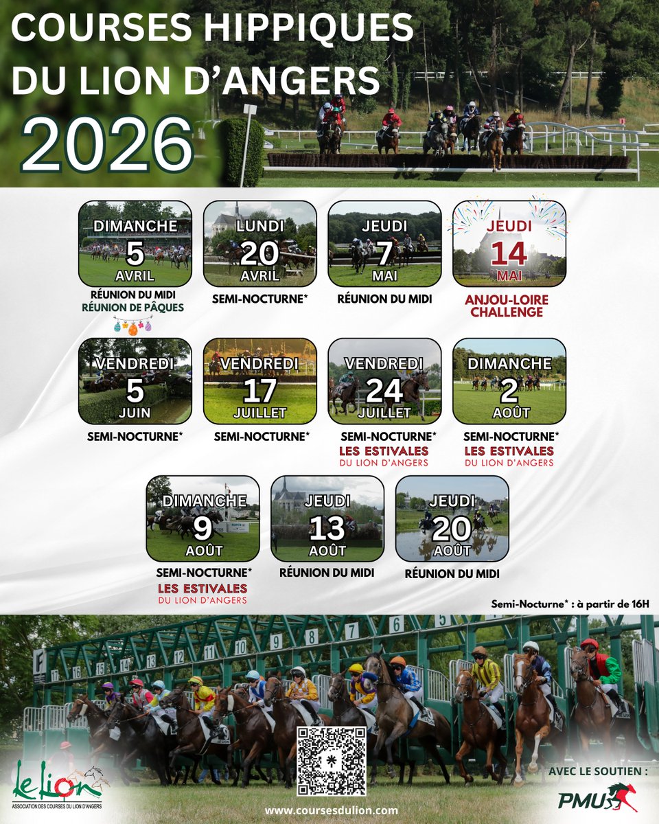 Hippodrome du Lion d’Angers tweet media