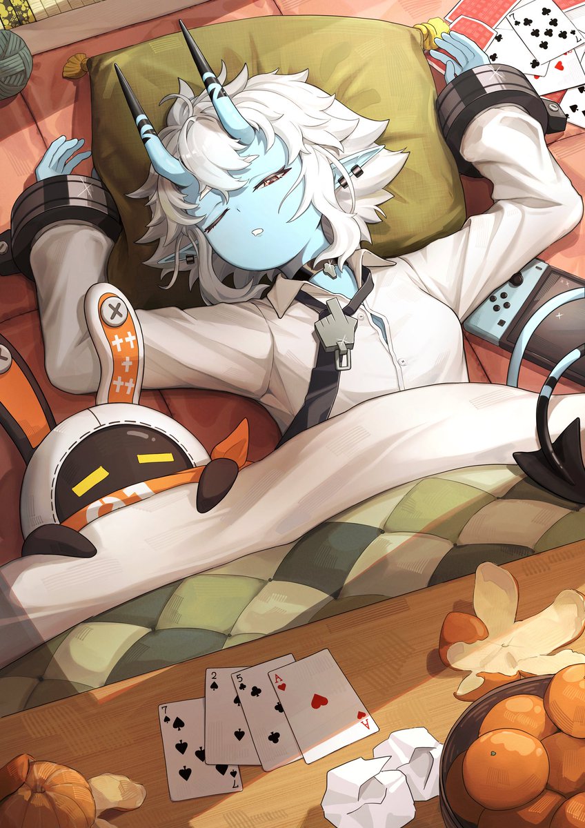 こたつでぽかぽか蒼角🍊
#ZenlessZoneZero #zzzero  #ゼンゼロ  #蒼角 #Soukaku #zzzerofanart