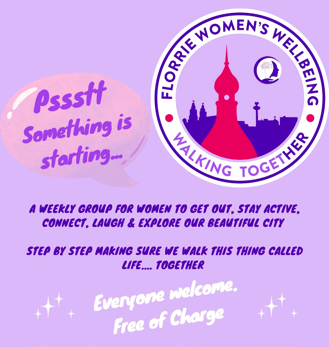 WalkFlorrie's tweet photo. Anna will be returning this Wednesday at 10.30 with Women’s Wellbeing Walk @TheFlorrie after the Christmas break

They’d love to see you there. This is something special that they’ve started & is growing by the week.

This is a chance to slow things down, get some fresh air, and have a friendly walk and chat. The girls would love to meet you. #TogetHER 🩷💜
