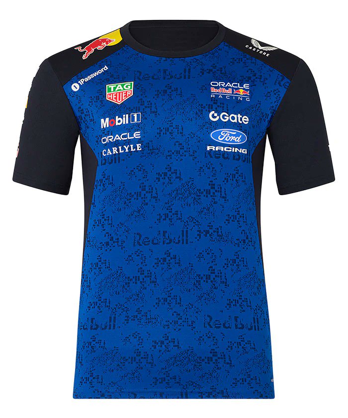 オラクル #レッドブルレーシング チーム レプリカ Tシャツ 2026 ボディ