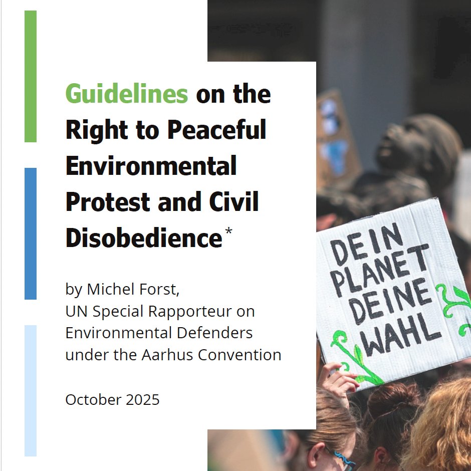 Michel Forst tweet media