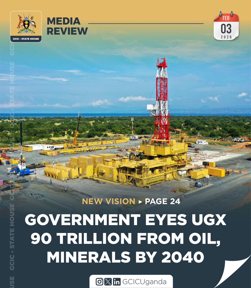 The Government is aiming to generate $25b (about UGX 90 trillion) from its oil and mineral resources as part of the broader plan to expand the economy tenfold by 2040.