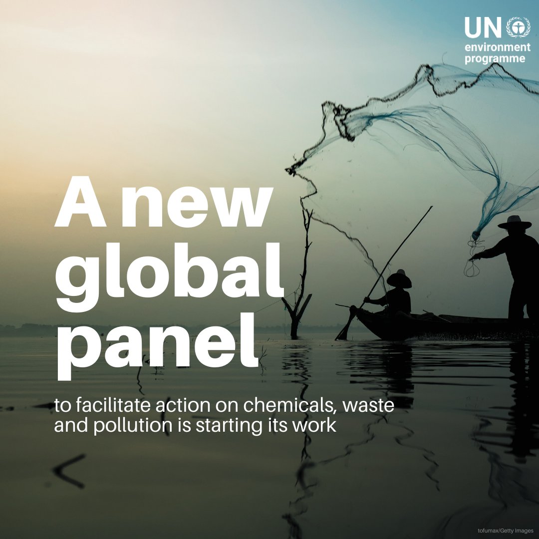In Geneva, a new global science-policy panel begins its work on chemicals, waste and pollution.

Pollution harms health, economies and ecosystems. This Panel brings science together to support smarter decisions and help #BeatPollution before harm happens: unep.org/isp-cwp