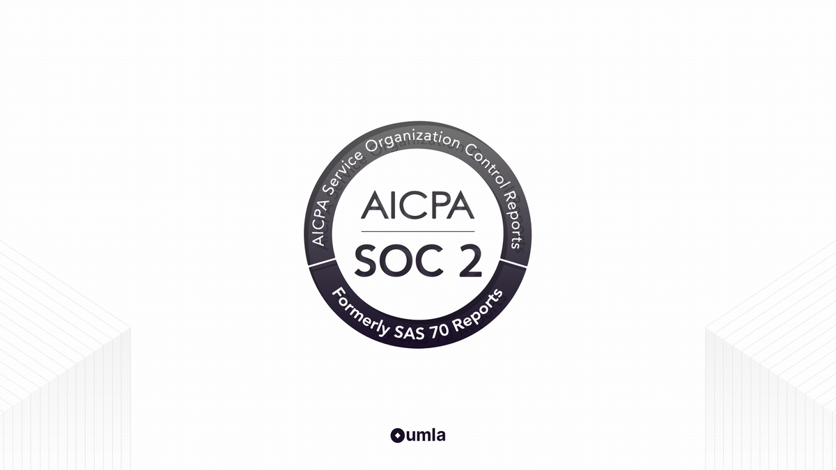 Oumlacom's tweet photo. يسعدنا أن نشارككم إنجاز SOC 2 Type II في عملة.
 خطوة مهمة ضمن مستهدفاتنا لتقديم بنية تحتية بمعايير عالمية، بثقة أعلى للمؤسسات والشركاء.

ًWe're pleased to announce that Oumla has successfully completed a SOC 2 Type II audit 

This milestone support our goal of building Oumla to global standards in security, governance, and operational excellence