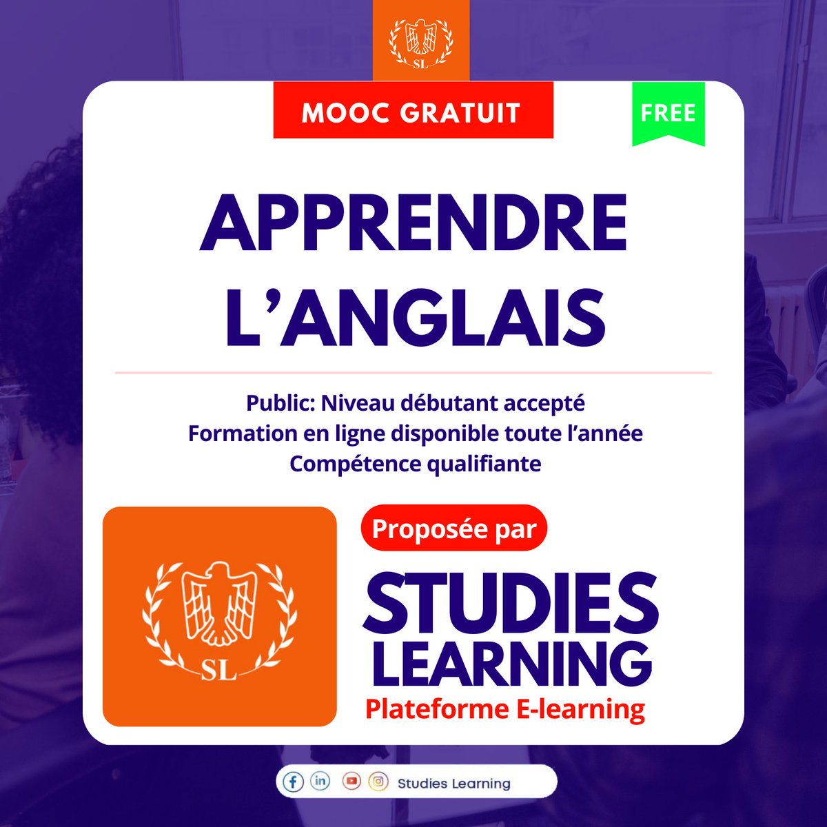 Studieslearn_In's tweet image. +20 formations et moocs gratuits
Inscris-vous en 2 minutes — sans carte bancaire👉 campus.studieslearning.com/course/index.p…  

#elearning #studieslearning #togo #niger #tchad #benin #senegal #cameroun #Burkina #Nigerian
