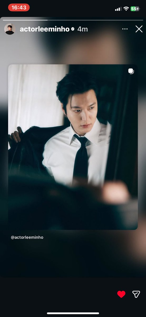 wenroad's tweet photo. 【SNS | IG】 20260203 Lee Min Ho Update Instagram Story — @/actorleeminho
https://t.co/PDdXv102MW

#LeeMinHo #이민호 #イミンホ #李敏镐 #ActorLeeMinHo https://t.co/6zw5Zpskdi