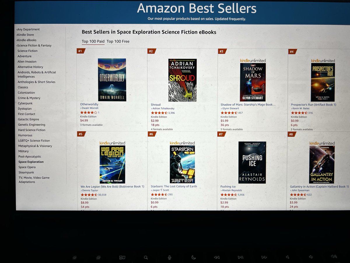DwainAWorrell's tweet photo. #1 sci-fi novel OTHERWORLDLY @AmazonPub  Check out Link Below
https://t.co/HaMwcNzgia https://t.co/lbbRivwo3l