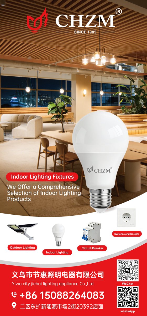 CHZM_LEDLight's tweet photo. CHZM - Lighting the World Since 1985 🌍
https://t.co/e5sIBSQAg1
#CHZM #LEDFixture #3CCT #NewItem #WholesaleLighting #B2BLighting #CommercialLighting #LEDManufacturer #bulkorders  #وحدة_إضاءة #ليد #3CCT #منتج_جديد #إضاءة_جملة #إضاءة_تجارية #إضاءة_مشاريع #مصنع_ليد https://t.co/RpxKbyY7vq