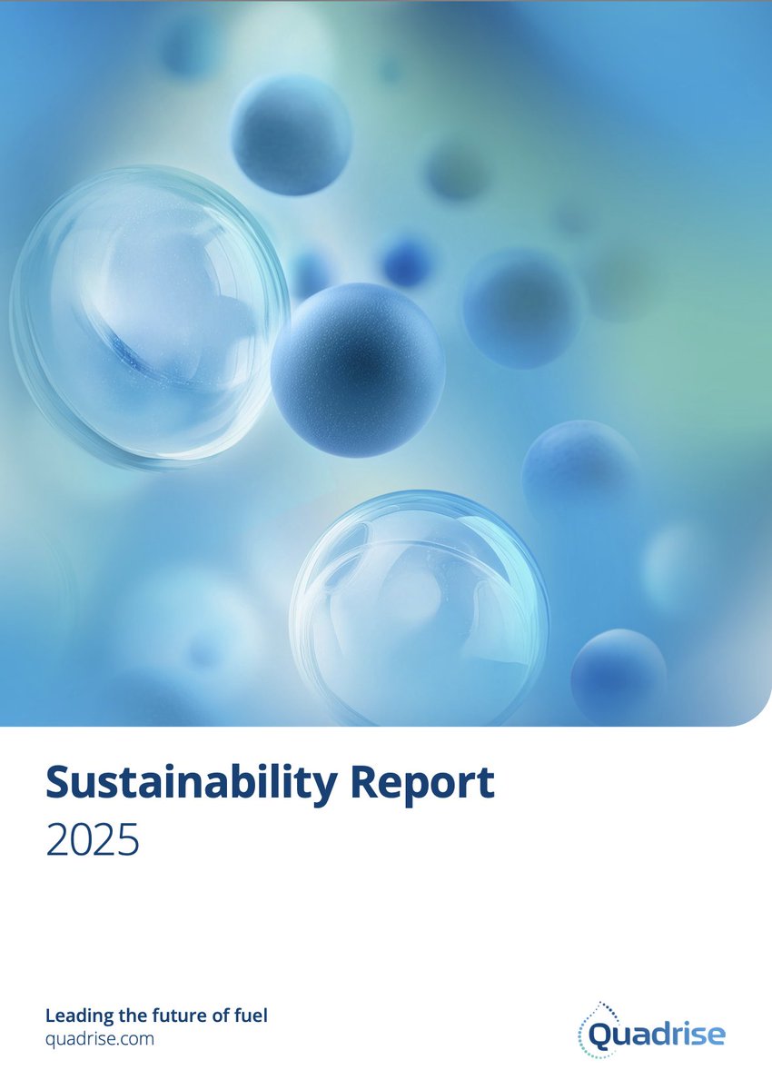 QuadrisePlc's tweet photo. Publication of our 2025 Sustainability Report 🌱

📌Adopting the 2023 QCA Code to support growth and innovation

📌Outcomes from selected projects that illustrate our progress

📌Regulatory change and our role in maritime energy

Find out more: https://t.co/2pFZ3z5EzV 

#QED https://t.co/lWPClqDR73