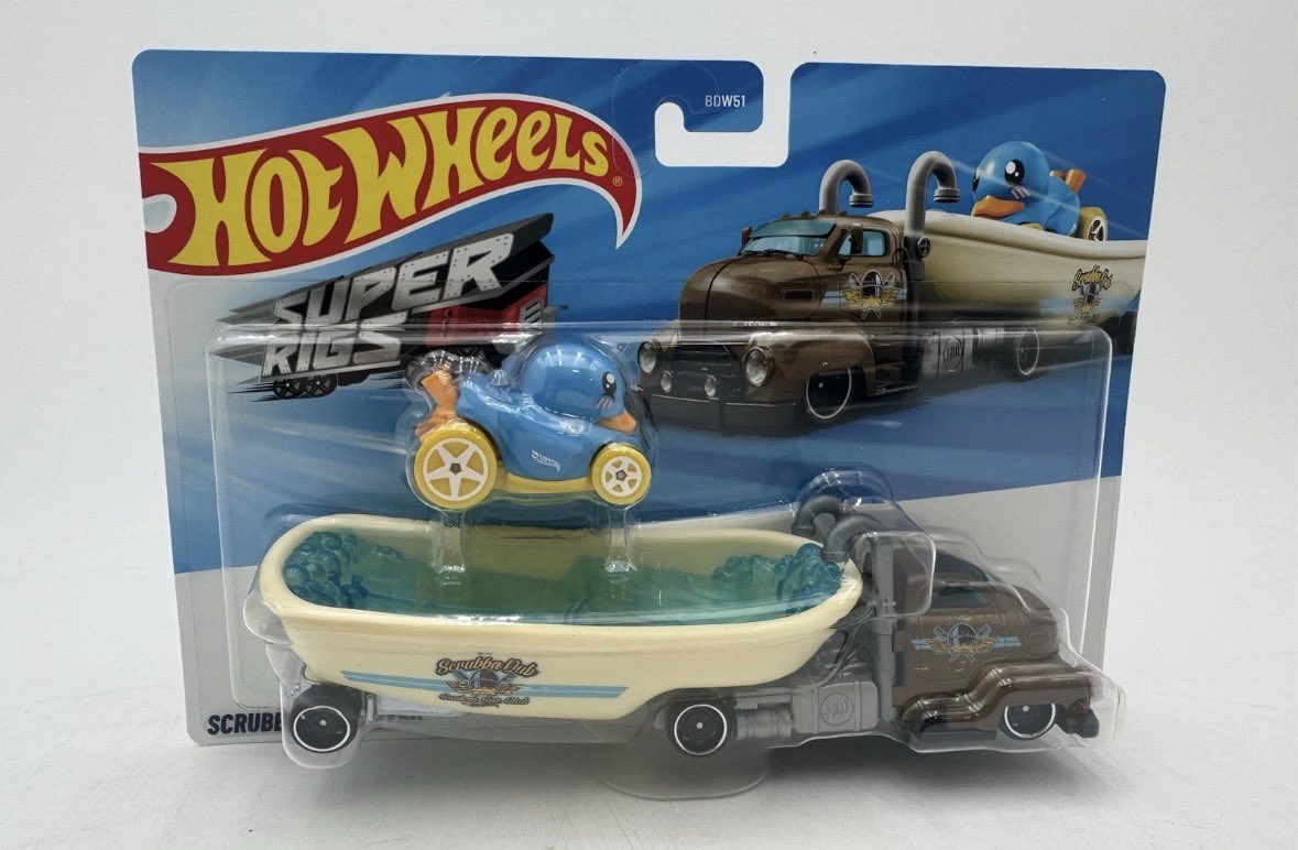 minifanaticscom's tweet photo. 2025 Hotwheels Super Rigs SCRUBBA DUB DRIVER with Blue color Duck’ n Roll

#hotwheels
#superrigs
#ducknroll
#ホットウィール
#ダックンロール https://t.co/IXE7Q4q9Ec