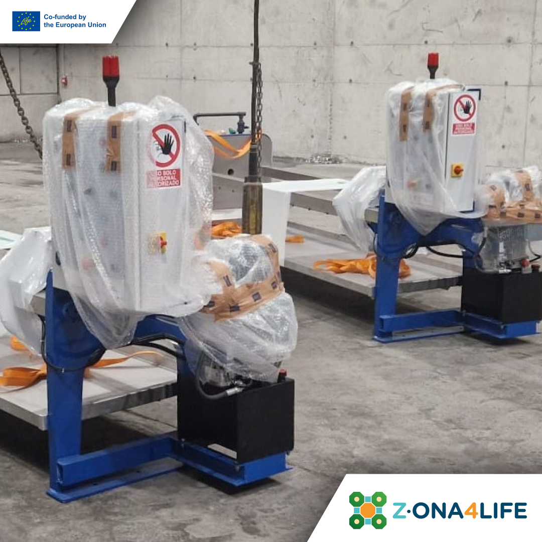 z_ona4life's tweet photo. Sustainable #innovation takes shape!
The first equipment has arrived for the Z-ONA4LIFE pilot plant at #Alusigma. The plant is designed to turn #aluminium salt slag &amp; #silicon waste into #zeolite. ♻️

Shout-out to the team driving this progress!👏
🔗https://t.co/aoaKkzH9w9 https://t.co/U4z0W3ETXy