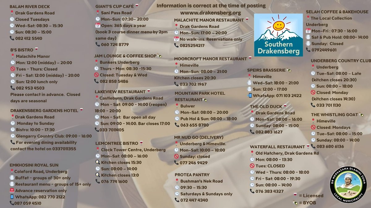 Southern Drakensberg tweet media