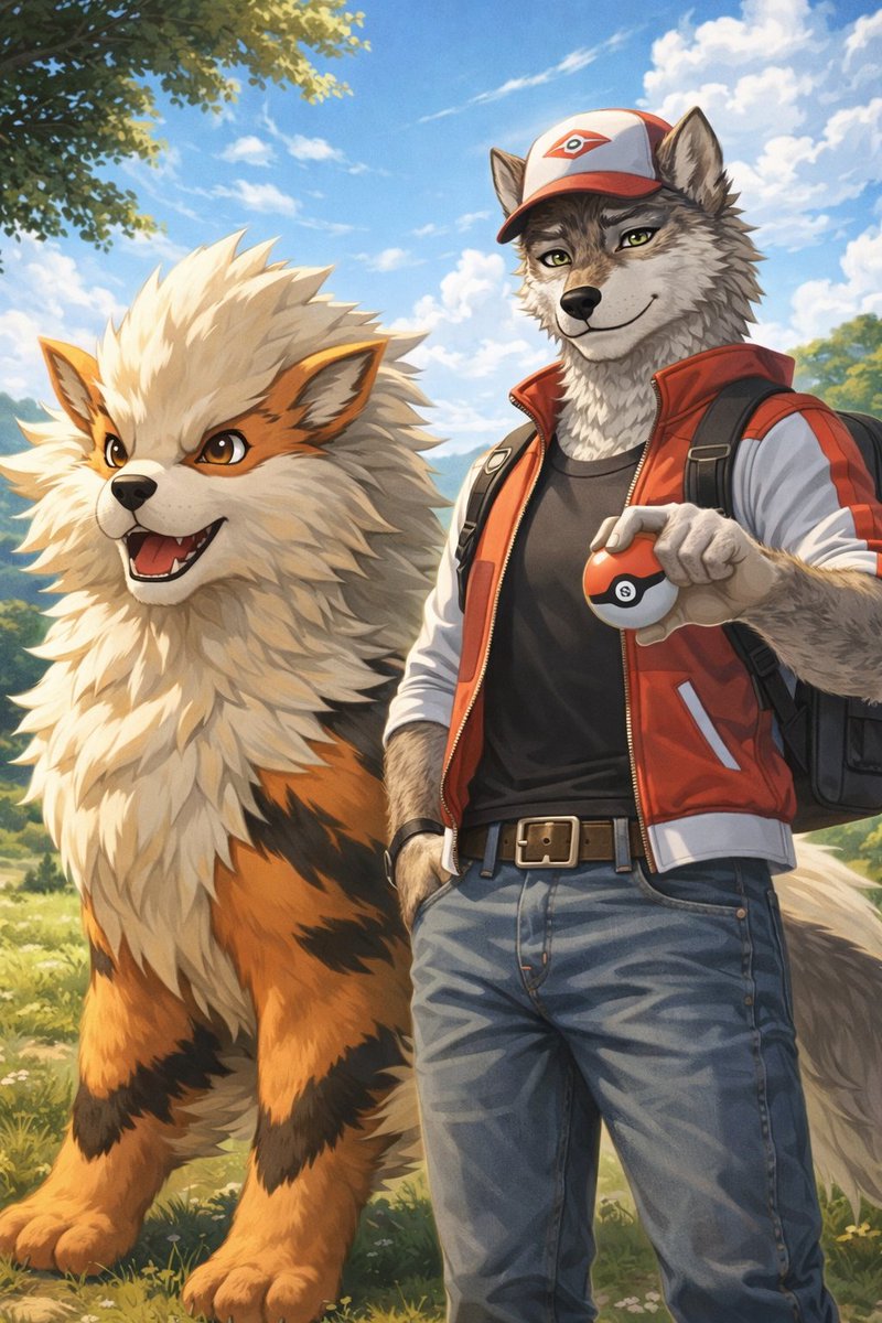 WolfFenris6347's tweet photo. Never been a particular fan of it, but non the matter I made you a picture, congratulations to your first 100, may there be many more in the future
I have to say it was a pleasure to do that for you
#AIMonChallenge #PokAImon https://t.co/sEdTzWqyFS