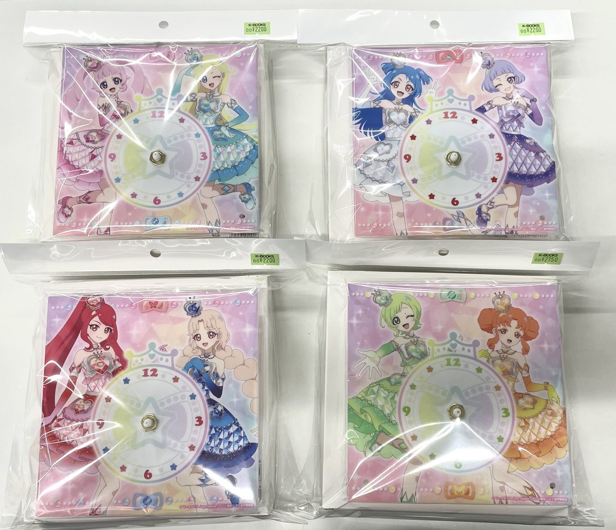 入荷情報】 ひみつのアイプリ DMMスクラッチ アクリルクロック