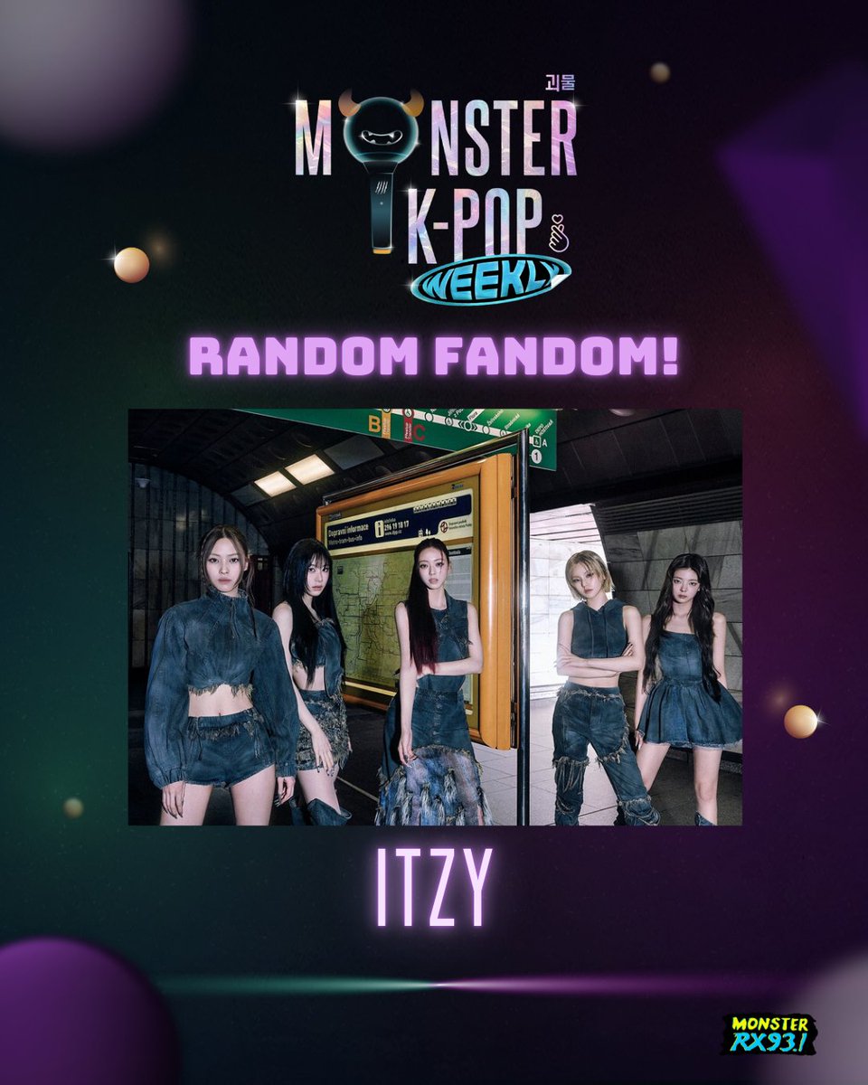 RX931's tweet photo. Focus on their level up! ⬆️

ITZY has tunnel vision 'coz they're taking over #RandomFandom for their 7th anniversary 💫

#MIDZY! Share your favorite memories with #ITZY 🩷

These girls are all in us thisSaturday on #MonsterKPopWeekly from 6PM - 10PM 💥 #RX931 #IAmAMonster https://t.co/8flaoqo7ax