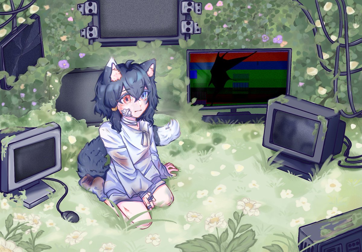 SLEEPYORCACAT tweet media