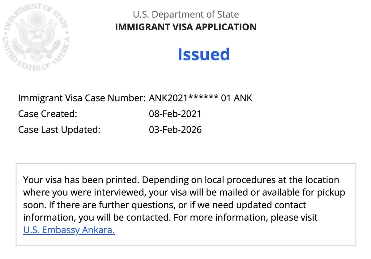 greencardci's tweet image. Dün Ankara’da aile birleşimi Green Card mülakatına giren oğlu ABD vatandaşı olan danışanımızın vizesi basıldı. Hayırlı olsun! #IR5 #ABD #GreenCard