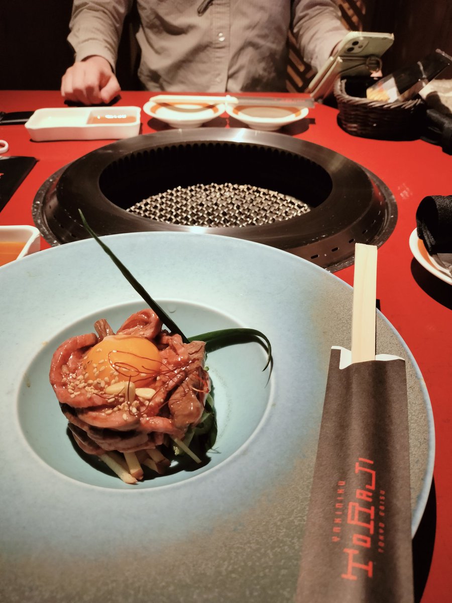 aoki_kohaku's tweet photo. 私の大好きなトラジの「極みユッケ」😋 https://t.co/MYNPnNMCfG