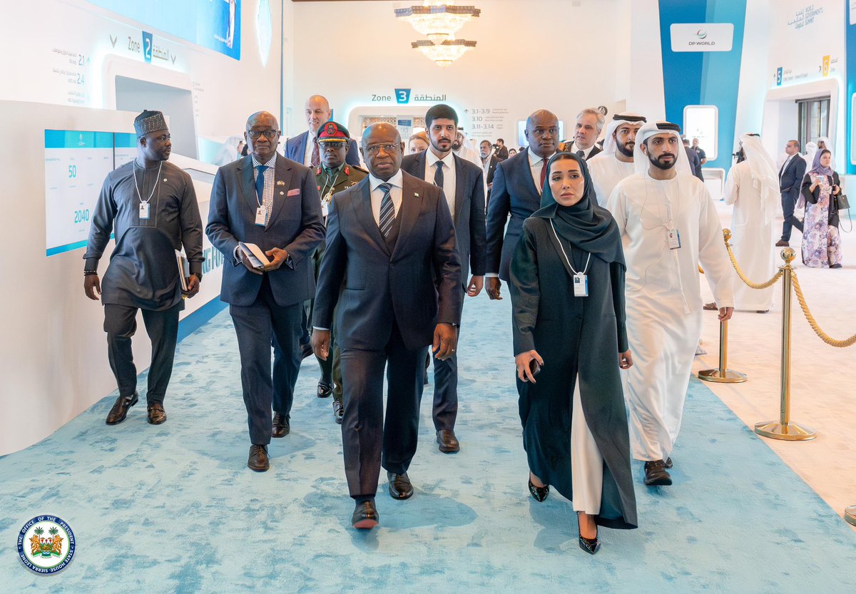 Julius Maada Bio tweet media