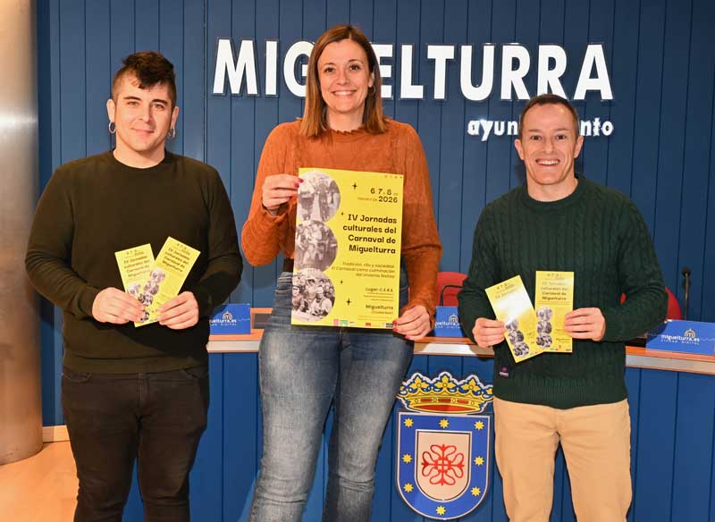 Miguelturra presenta las IV Jornadas Culturales del Carnaval: un viaje a la tradición, el rito y la historia de su fiesta grande
ciudadreal.ayeryhoyrevista.com/miguelturra-pr…
#revistaayeryhoy #larevistaparagentecomotu #Miguelturra