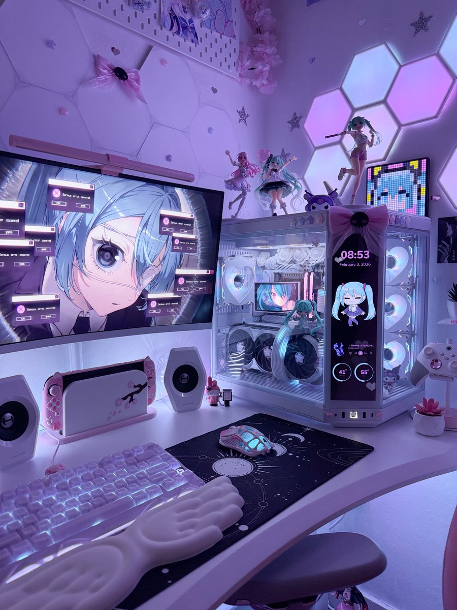 MochiFlurry's tweet photo. Miku Tuesday 🙌🏻🩵 https://t.co/s2YsSp7eQm