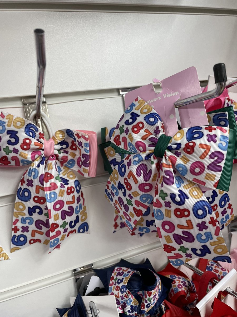 🌞 Good morning! 🌈

It’s Number Day this Friday (6th February) 🔢🎉

We’ve got you covered here at Glamboozle with hair bows in various sizes – perfect for celebrating in style 💖

✨ Available as:
• Clips
• Bobbles
• Headbands

Pop in and take a look 👀💫

97 Widnes Road