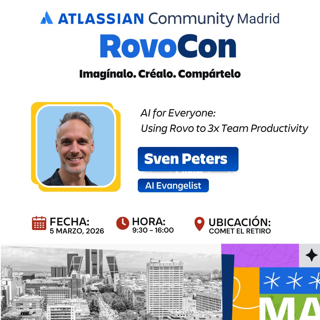 Atlassian Madrid (ACE) tweet media