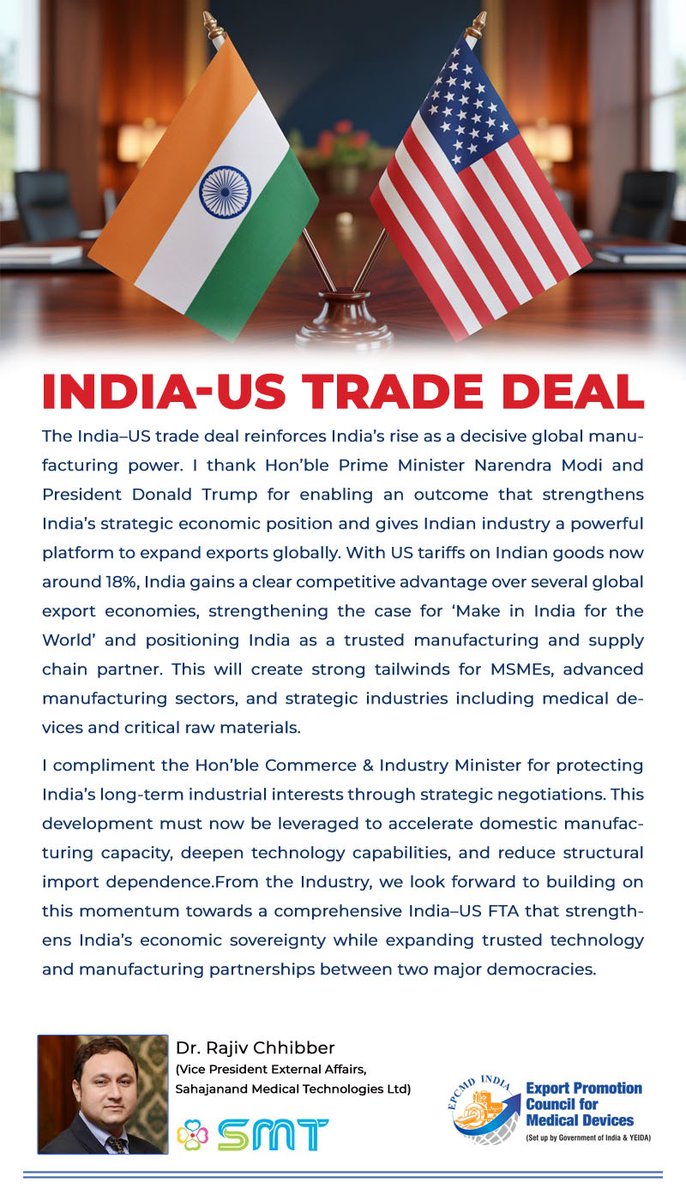 Export Promotion Council for Medical Devices tweet media