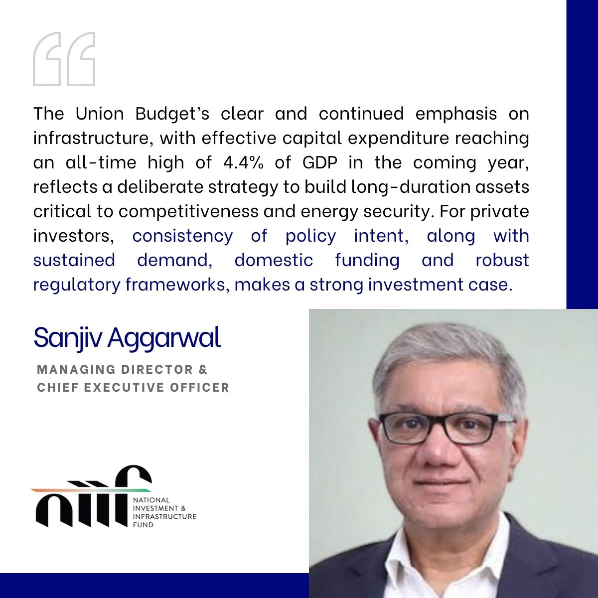 National Investment and Infrastructure Fund (NIIF) tweet media