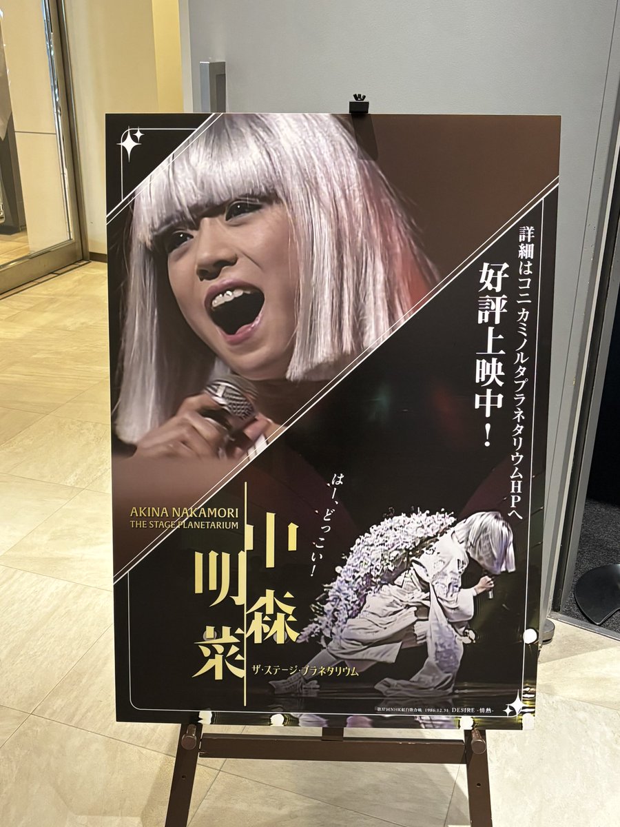 Noveltelecom 中森明菜ポスター ワーナー・パイオニア 中森明菜 1 2の