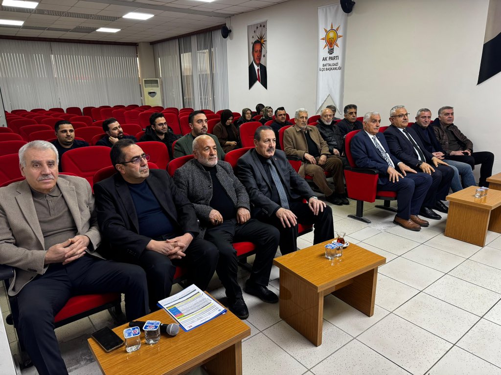 basrikahveci's tweet photo. 📍 AK Parti Battalgazi İlçe Başkanlığı

Battalgazi Belediye Başkanımız Bayram Taşkın  ile birlikte; Şubat Ayı AK Parti Belediye Meclis Grup Toplantımızı gerçekleştirdik. 

Toplantımızda alınan kararların hayırlara vesile olmasını temenni ediyoruz. https://t.co/k5IjE4b9bB