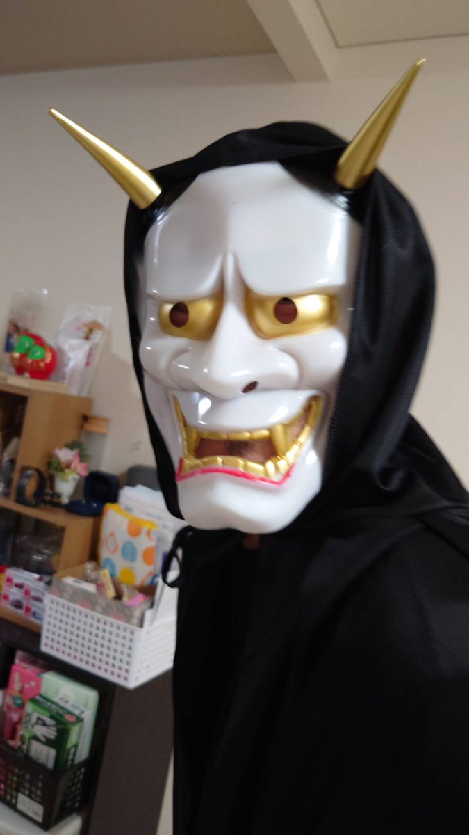 yuichi_fsp's tweet photo. 今年のパパ
#節分 https://t.co/ykVK6m9LOf