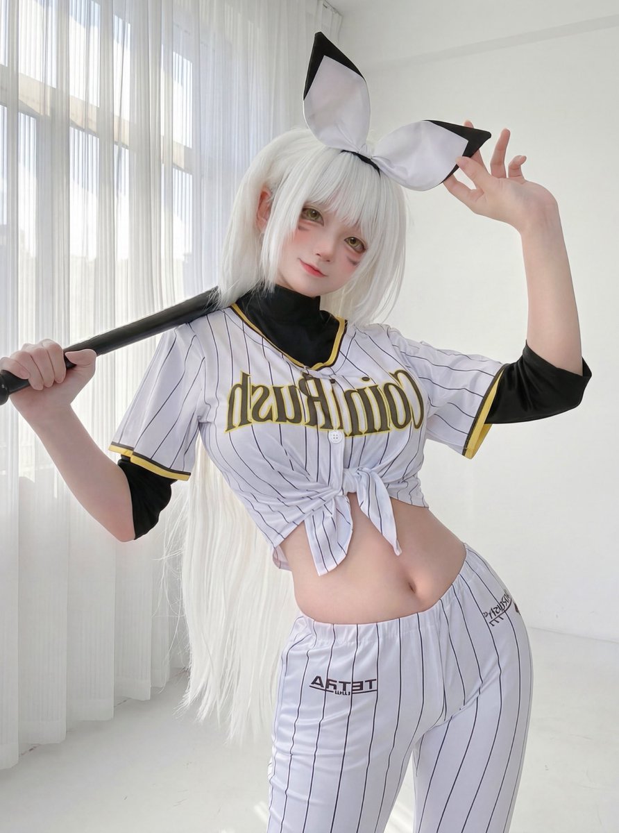 yukiyuki6622's tweet photo. 🐰⚾️⚾️～

#Nikke #cosplay https://t.co/D15ieWQV18