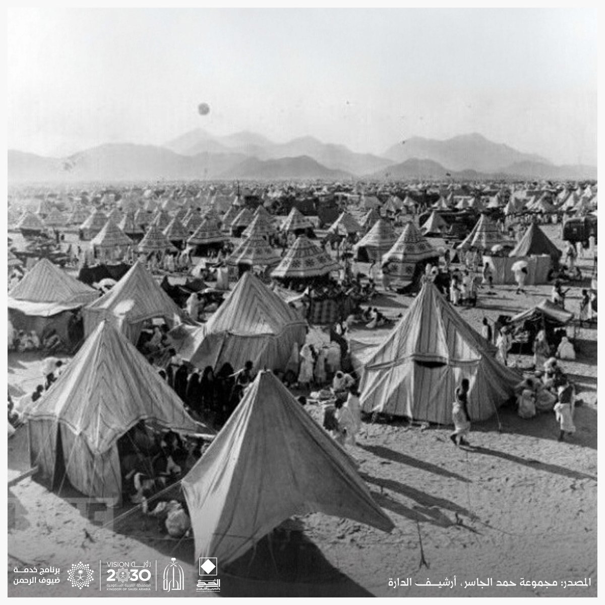 تاريخ الحج والحرمين الشريفين tweet media