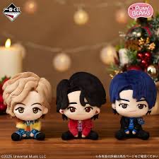 公式さん！Mrs. GREEN APPLEのメンバー3人のおすわりマスコット的なの