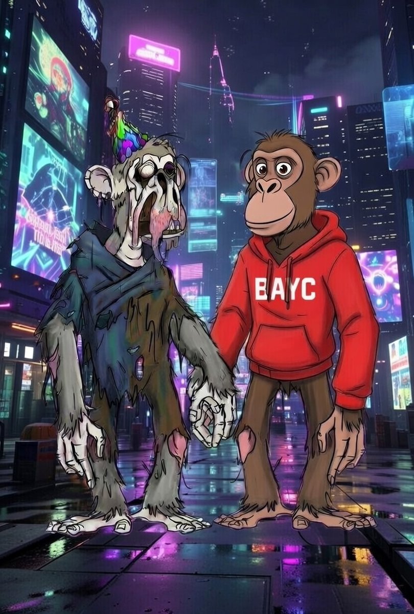 XTrendTrackerX's tweet photo. $Apes !
Why connect on X?
Networking for IP collabs ๐, scam-spotting with the elite squad ๐ก๏ธ, real-time Yuga updates ๐ฅ, identity flexing ๐ฆ, and unbreakable support during dips ๐ช.
$BAYC thrives when we're linked
It is a win win for everybody !
#BAYC #ApeFamily #ApeCoin $APE