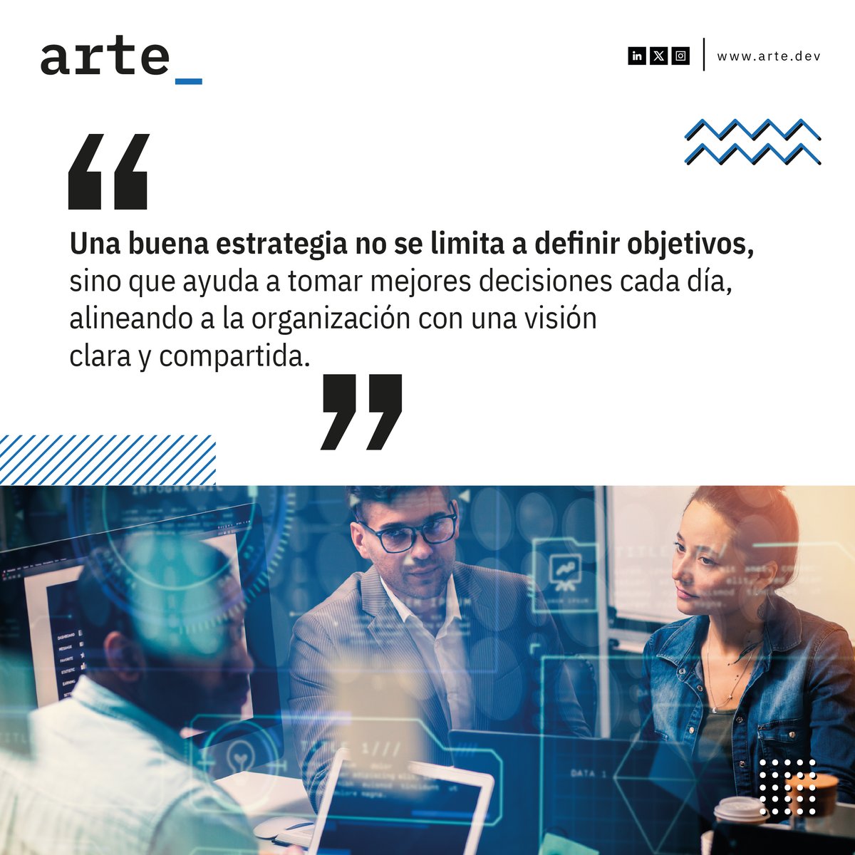 Una estrategia efectiva va más allá de marcar objetivos 🎯
Es la brújula que guía cada decisión, conecta al equipo y asegura que todos rememos hacia una visión clara y compartida 🚀

#Estrategia #TomaDeDecisiones #VisiónClara #OrganizaciónEficiente #CrecimientoEmpresarial