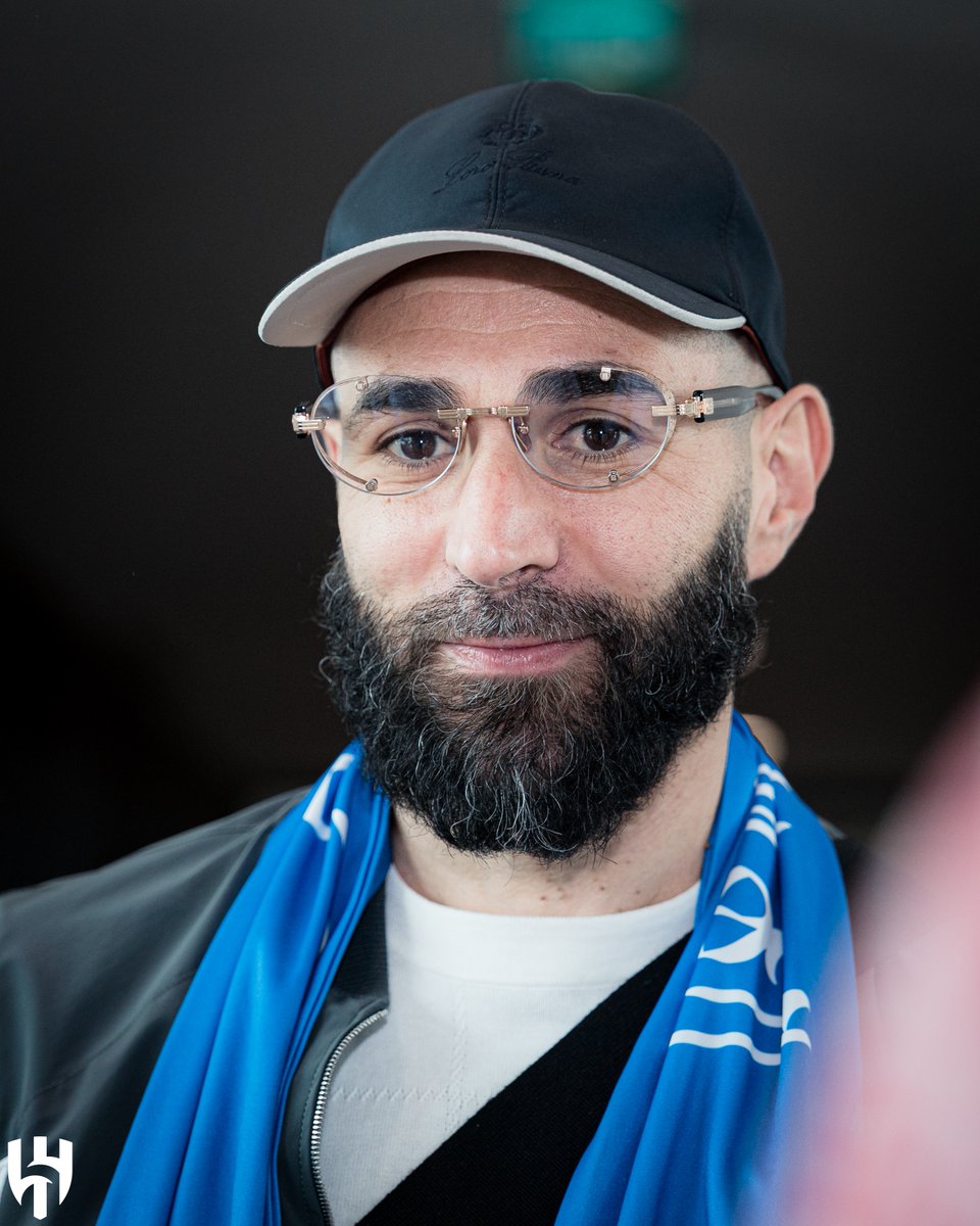 Alhilal_FC's tweet image. ⭐️ "بنزيما" وصل 💙🛬
