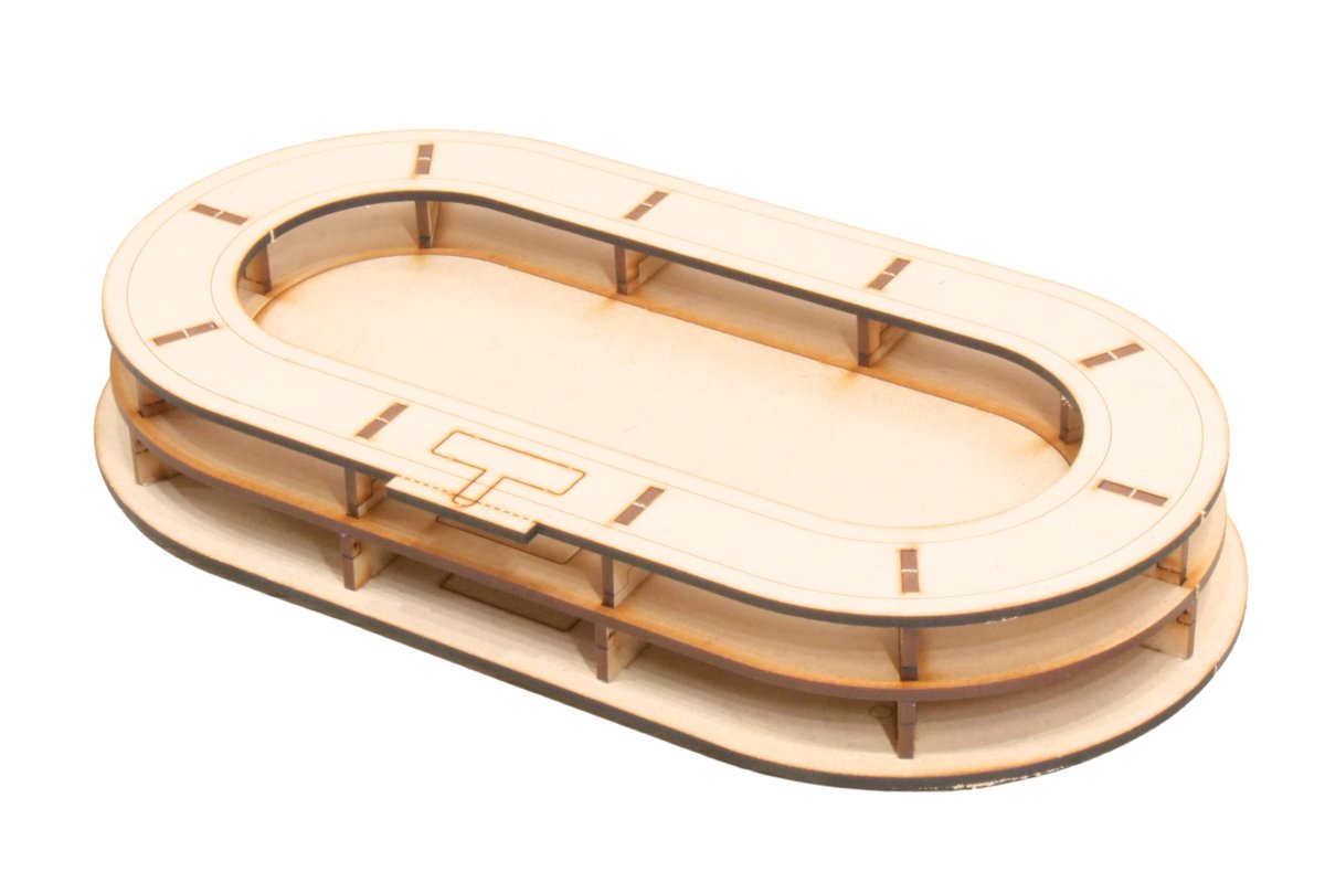 Zショーティー用プレートを改良しました。 脚パーツのカット位置の選択