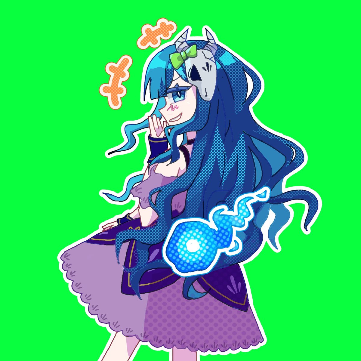 Felis_mellow's tweet photo. 縁取り手描きだから見せたかった!! https://t.co/ddBLavMbHq