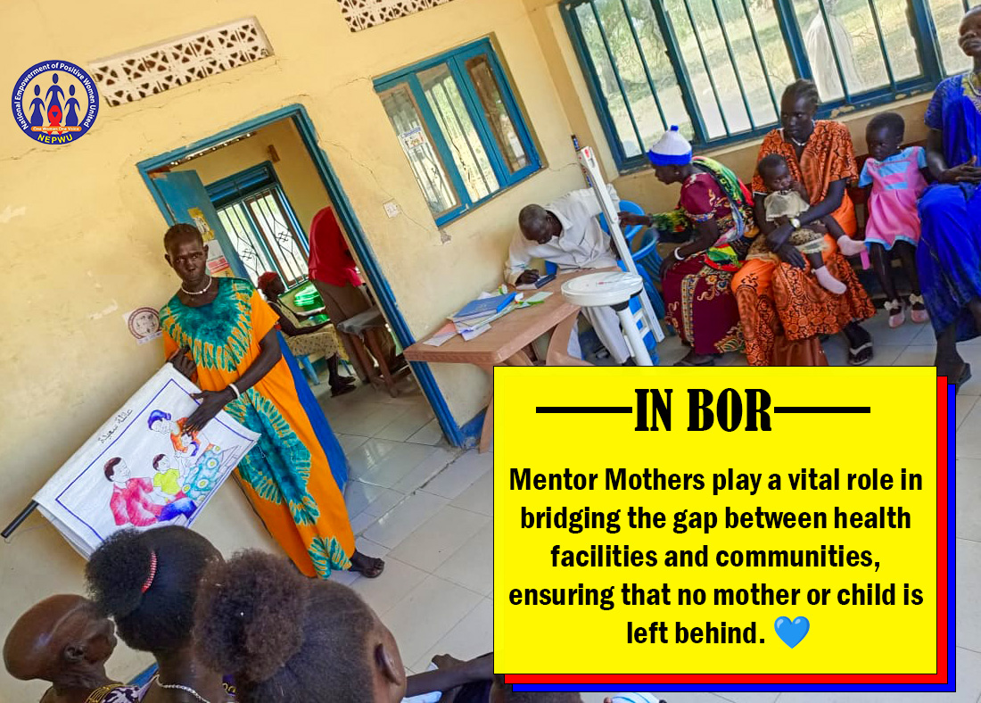 NationalOf33352's tweet photo. While some mothers wait for services such as weighing &amp; assessment of their children in Kolnyang PHCC-Bor County, Mentor Mothers engage in sharing experience, and supporting one another.
This peer-to-peer approach  creates trust, breaks stigma, and strengthens community ownership https://t.co/6V7OntX1P9