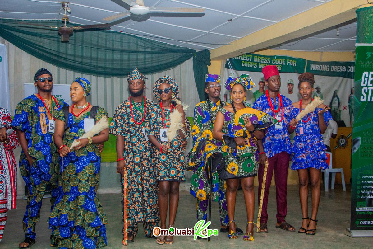 osunofficial's tweet photo. Corps Members lit up the NYSC Ede Camp at the 2026 Batch A Stream I Ankara Night, showcasing creativity, culture and stunning African fashion from all platoons. 💃🏾🕺🏾
#AnkaraNight #NYSC2026 #BatchAStream1 #EdeCamp #CulturalExpression #UnityInDiversity #NYSCOsun
https://t.co/LgG68x1Ro2