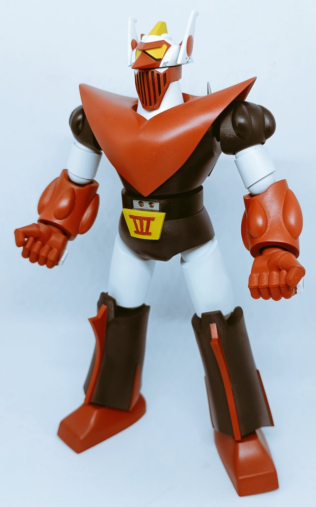 Mar49533765's tweet photo. #ワンフェス2026冬 で販売のサンダイオーの武装紹介その２！
○ダイナモクラッシャー：腰のミサイル
○トゲッターパンチ：拳のスパイク
○スクリューブレード：ブレードは回転可能
卓番号:3-20-04
ディーラー名:ももさる堂
次はブルシーザーの武装紹介！
#ワンダーフェスティバル #マシーンブラスター https://t.co/XUGrfMPkVW