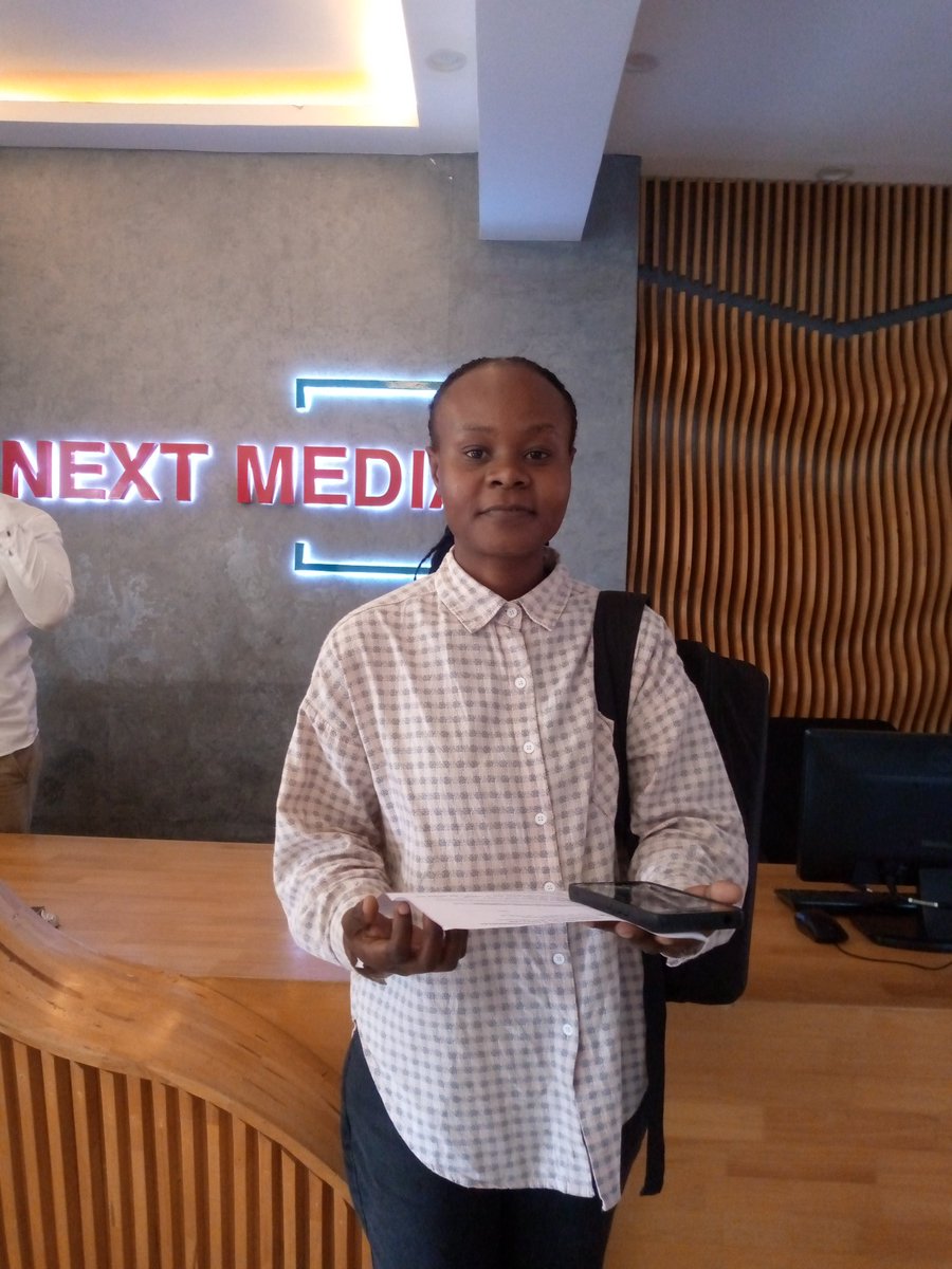 allen_namwase's tweet photo. Hello fam, Here to share that it was an honor to visit #NextMedia today, had gone to drop a letter from #DetraEnergy💡, requesting for #CleanCooking #Activation💡🌿, through this process, I also met with Mr. Mukunja, a TV Presenter on #Sanyuka, Humbled.🤍🙏 https://t.co/qKNNlT7CY7