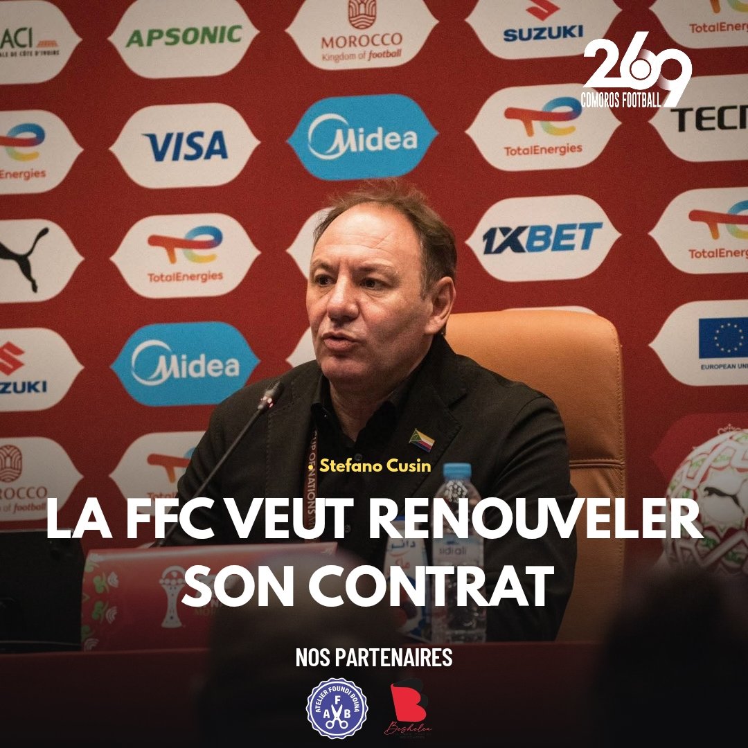ComorosFootball's tweet photo. 🚨 🇰🇲 Réuni lundi, le ComEx a décidé de se séparer de l’ensemble des membres du staff technique des Cœlacanthes A.

Toutefois, s’agissant de Stefano Cusin, la Fédé précise que « des discussions sont actuellement en cours en vue d’un éventuel renouvellement de la collaboration ». https://t.co/nuRpATSPpE