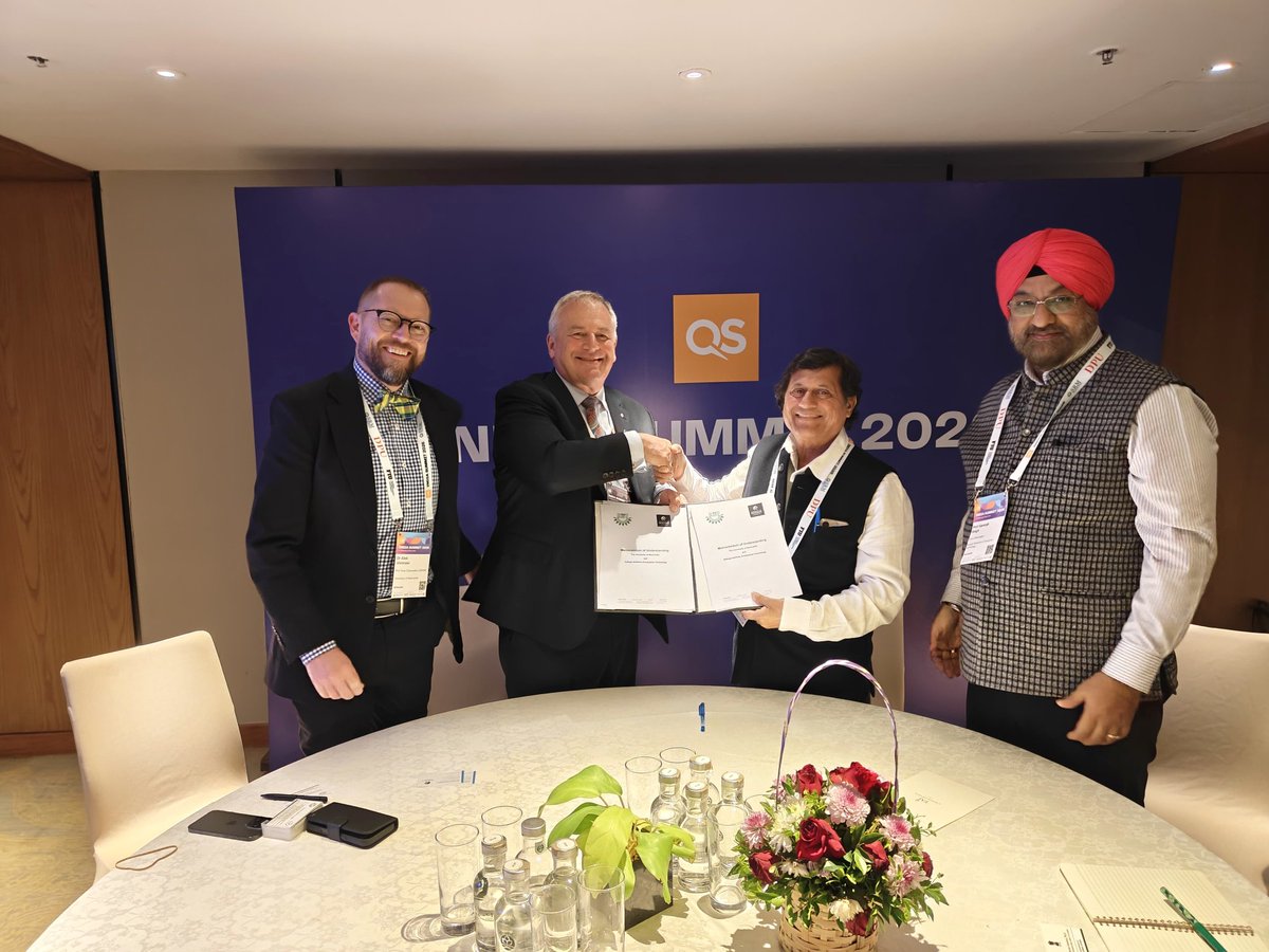 KIITUniversity's tweet photo. We are proud to announce that KIIT has signed a Memorandum of Understanding with the University of Newcastle, Australia.

This collaboration will promote academic exchange, joint research, and student and faculty mobility, strengthening global learning opportunities for both institutions. KIIT appreciates the leadership and support of the University of Newcastle and looks forward to meaningful cooperation that advances education, research, and international engagement.