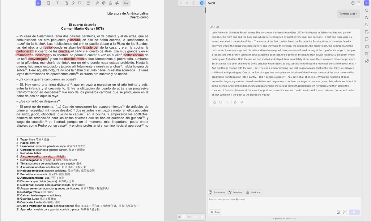 updfeditor's tweet photo. Reading PDFs that mix multiple languages can be confusing.
With AI translation in UPDF, you can instantly turn foreign-language content into English — without leaving the document.
#pdf #aitools #translation #languagetools #studytips #productivity #digitalworkflow #updf https://t.co/JV1DpJPvoR