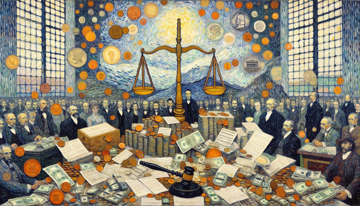 NftsDm's tweet image. The 16th Amendment to the U.S. Constitution authorizing federal income tax is ratified (1913) 
#TaxHistory #USConstitution #VanGoghStyle #OnThisDay